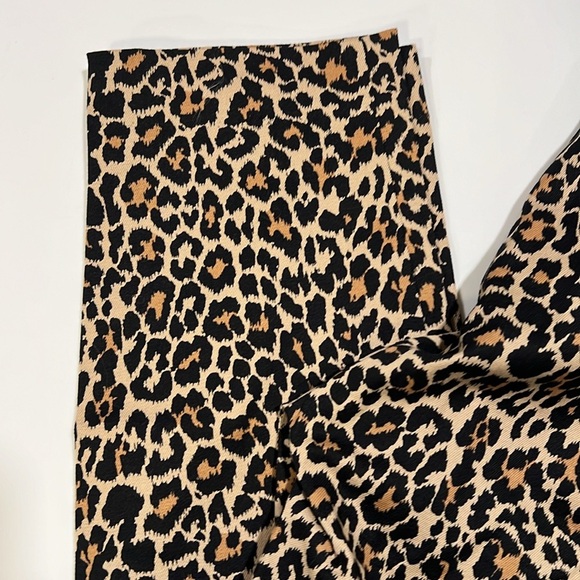 J . Crew - Winnie Pant, 4, animal print, skinny stretch - Picture 3 of 9